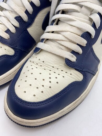 商品画像：AIR JORDAN 1 RETRO HIGH OG/エアジョーダン1レトロハイ/ホワイト/26.5cm/WHT 8