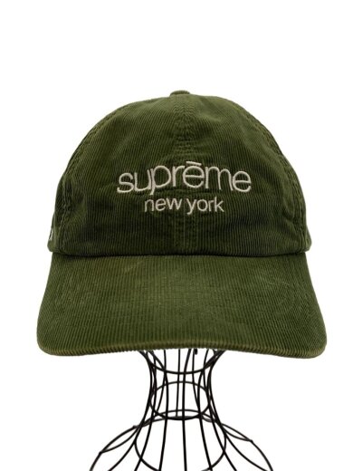 商品画像：CORDUROY CLASSIC LOGO 6-PANEL/キャップ/FREE/ゴアテックス/GRN/メンズ// 1