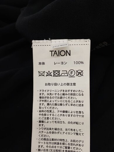 商品画像：ノンダウンジャパンスペシャルハーフスリーブレーヨンシャツ/S/BLK/TAION-NDSH09JS-HS// 5