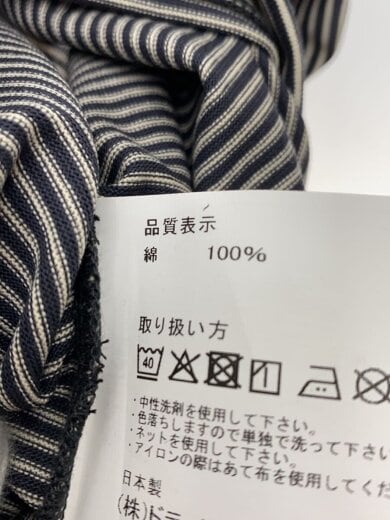 商品画像：ボーダーポケットTシャツ/XL/コットン/GRY/ボーダー// 4