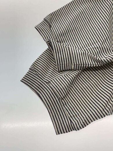 商品画像：BORDER MOCK NECK TOP/M/コットン/GRY/ボーダー// 5