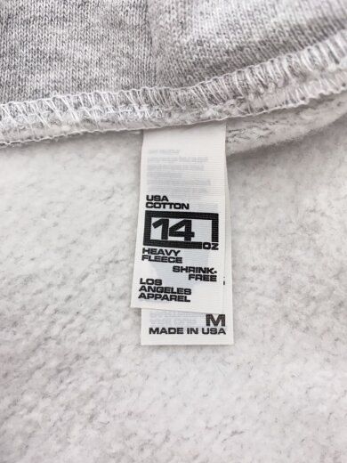 商品画像：14oz HEAVY FLEECE/ジップパーカー/M/コットン/GRY// 3