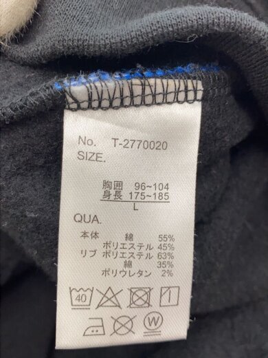 商品画像：スウェット/L/コットン/BLK// 4