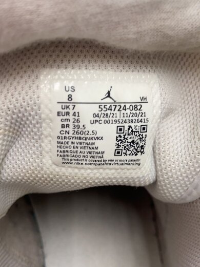 商品画像：AIR JORDAN 1 MID_エア ジョーダン 1 ミッド/26cm/GRY// 5