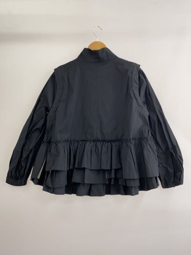 商品画像：2WAYラッフルブルゾン//FREE/ポリエステル/BLK/4231-118 2