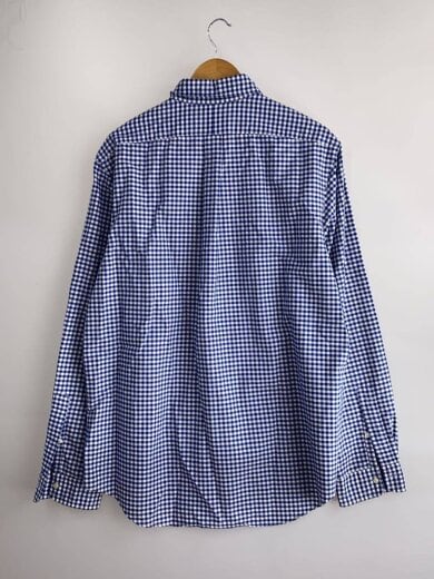 商品画像：ボタンダウン/長袖シャツ/XL/コットン/BLU/ギンガムCK// 2