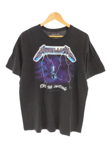 画像：VintageMETALLICA/2007コピーライト/RIDE THE LIGHTNING/Tシャツ/XL/コットン/ブラック1