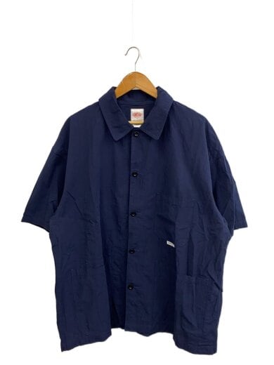 商品画像：WASHER CLOTH COVERALL S/S SHIRT/44/コットン/NVY/DT-B0239 MUG 1
