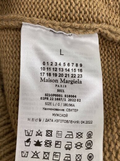 商品画像：22AW/エルボーパッrチクルーネックニット/L/ウール/CML/S11GP0001 4