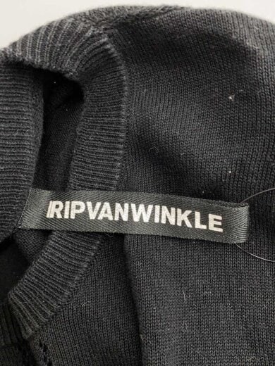 商品画像：2022AW LAYERED KNIT-T/L/コットン/BLK/RB-403 3