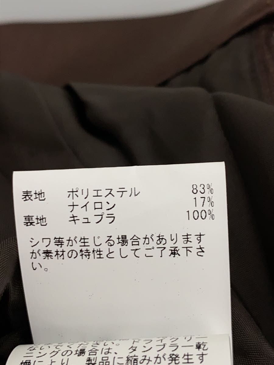 ANAYI / 25AW/ツイルタックプリーツフレア スカート/40/ポリエステル/BRW/102527-11-050-81-400