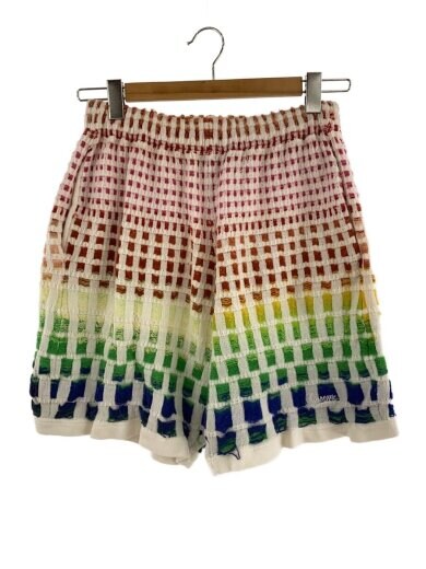 商品画像：2023SS Gradient Grid Knit Short/S/ナイロン/マルチカラー 1