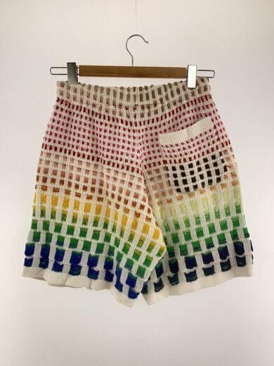 商品画像：2023SS Gradient Grid Knit Short/S/ナイロン/マルチカラー 2
