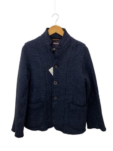商品画像：ジャケット/1/ウール/NVY/無地 1