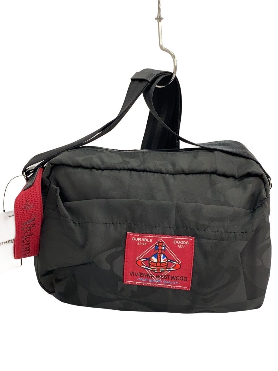 Vivienne Westwood / チェッカーORB ショルダーバッグ/--/BLK