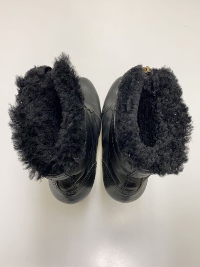 商品画像：センタージップムートンショートブーツ/5/BLK/レザー 3