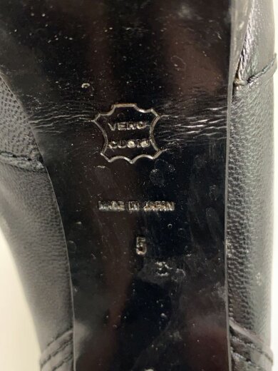 商品画像：センタージップムートンショートブーツ/5/BLK/レザー 5