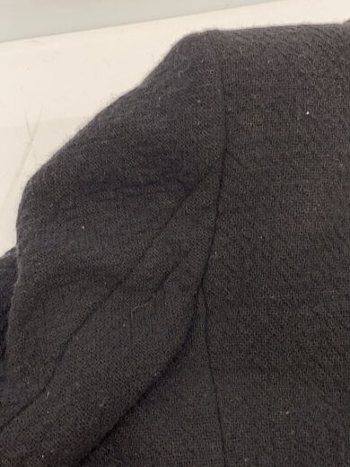 商品画像：コート/29inch/ウール/BLK/無地/11-19-0227-925/やや毛羽立ち有 7