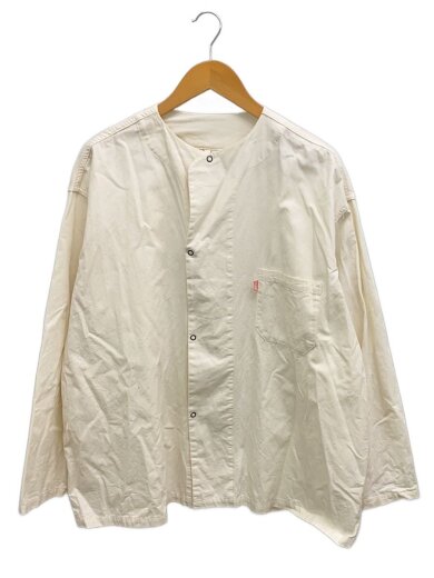 商品画像：ジャケット/M/コットン/IVO/無地 1