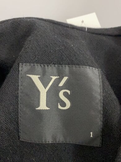 商品画像：MODS COAT SHIRT/モッズコートシャツ/1/ウール/BLK/無地/YP-D05-105 3