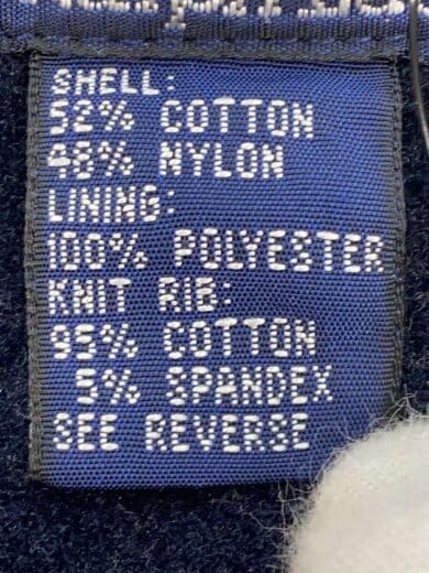 商品画像：裏フリーストップ/XL/コットン/NVY 4