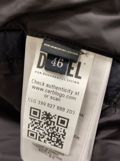 商品画像：2024AW W-RAVEEL-SL ヴィンテージ加工ダウンベスト/46/BLK/A14403 4