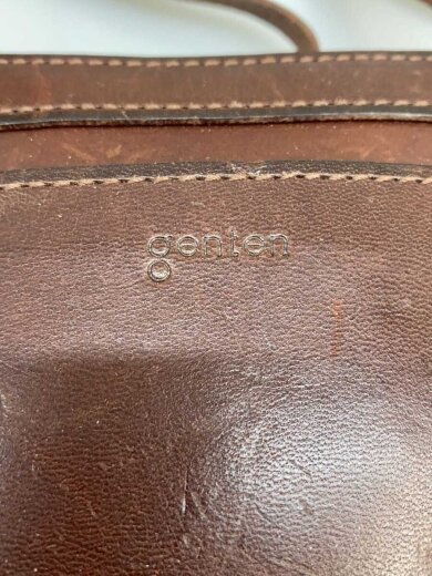 商品画像：カットワークショルダーバッグ/レザー/BRW 5