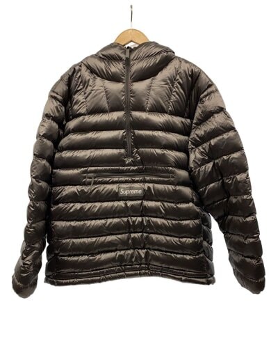 商品画像：Micro Down Half Zip Hooded/L/ナイロン/SLV/シミ有 1