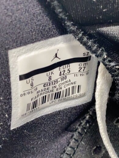 商品画像：AIR JORDAN 6 RETRO LTR/エアジョーダンレトロ/ホワイト/CI3125-100/27cm/WHT 5