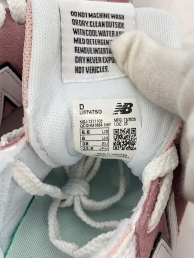 商品画像：ローカットスニーカー/23.5cm/PNK/U5747SG 5