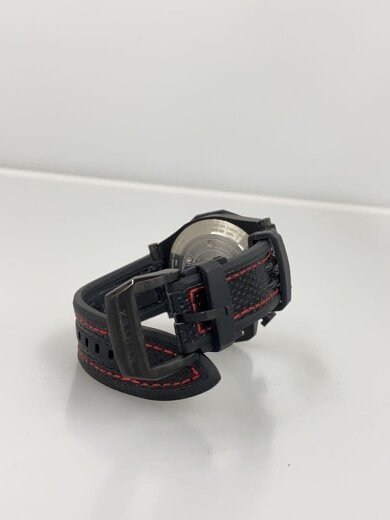 商品画像：MOTO-R/クォーツ腕時計/アナログ/ラバー/BLK/BLK/S787X 4