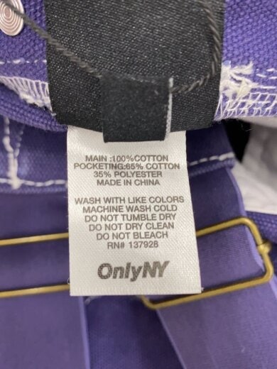 商品画像：オーバーオール/34/コットン/BLU/シミヨゴレ有 6