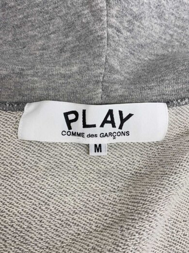 商品画像：ジップパーカー/M/コットン/GRY/AX-T168 3