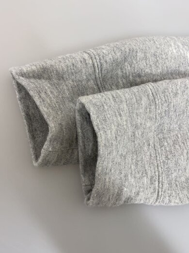 商品画像：ジップパーカー/M/コットン/GRY/AX-T168 5