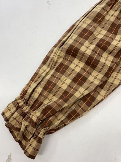 商品画像：長袖ブラウス/--/コットン/BRW/チェック/A2141FBY005 5