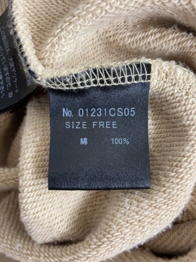 商品画像：2023SS SMILE刺繍オーバーサイズスウェット/FREE/BEG/01231CS05 4