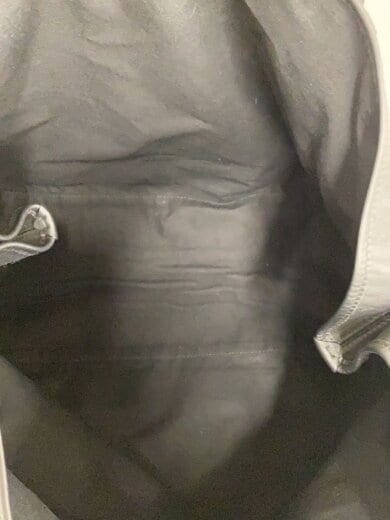 商品画像：ネイビーカバスM レザートートバッグ(ポーチ欠品)/BLK/339936 6