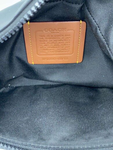 商品画像：レーサー スモール ベルト バッグ/ショルダーバッグ/レザー/BLK/CBF68// 6