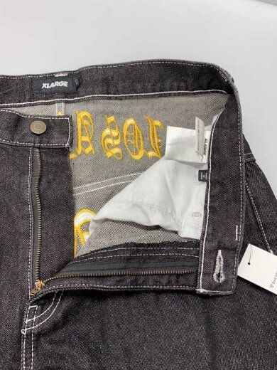 商品画像：OLD ENGLISH LOGO DENIM PANTS/32/デニム/BLK/101234031002 3