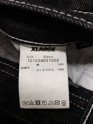 商品画像：OLD ENGLISH LOGO DENIM PANTS/32/デニム/BLK/101234031002 4