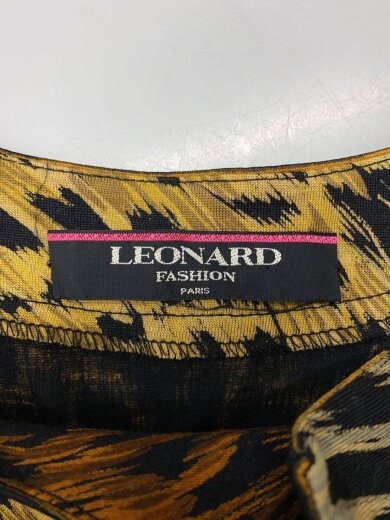 商品画像：レオパードカーディガン(薄手)/M/ウール/BRW 3