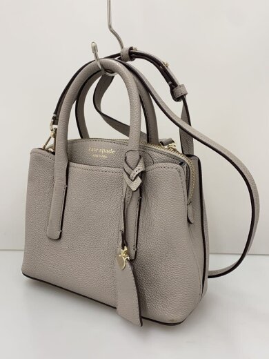 商品画像：ハンドバッグ/--/GRY/角スレ有// 2