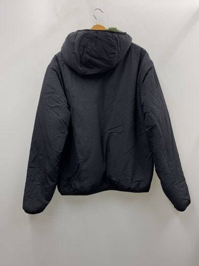 商品画像：Sherpa Jacket/リバーシブルボアジャケット/L/BLK-KHK/118507 2