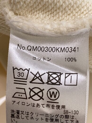 商品画像：PARIS COMFORT SWEATSHIRT/スウェット/S/コットン/IVO/QM00300KM0341// 4
