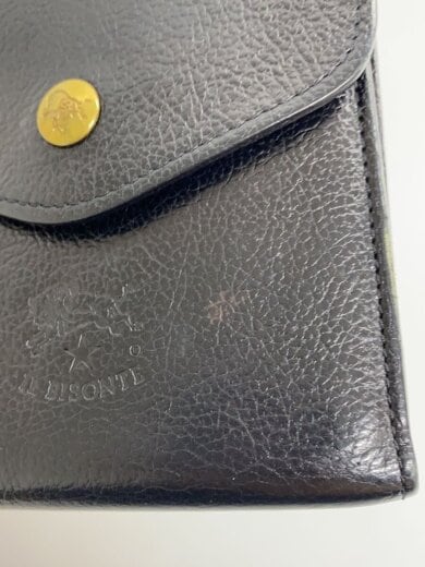 商品画像：2つ折り財布/レザー/BLK/レディース/内側ヨゴレ有// 8