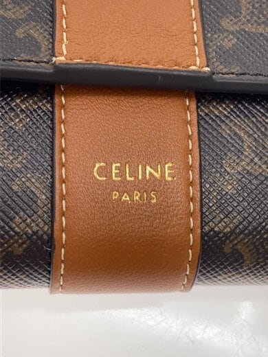 商品画像：スモールトリフォールド 3つ折り財布/レザー/BLK/トリオンフ/レディース// 3