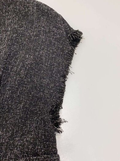 商品画像：TWEED FRINGE ALL IN ONE/0/ポリエステル/BLK/12112-5212// 6