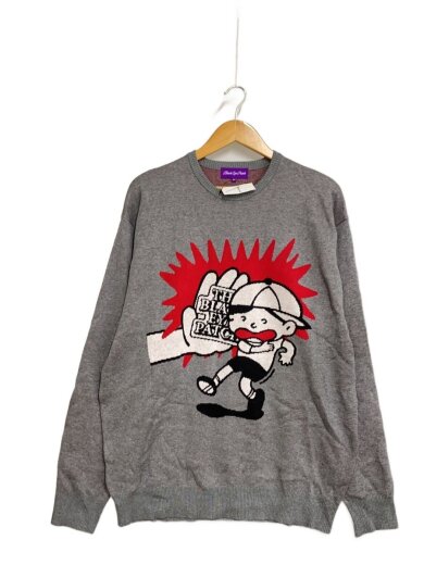商品画像：TOBIDASHI OG LABEL KNIT SWEATER/XL/アクリル/GRY// 1