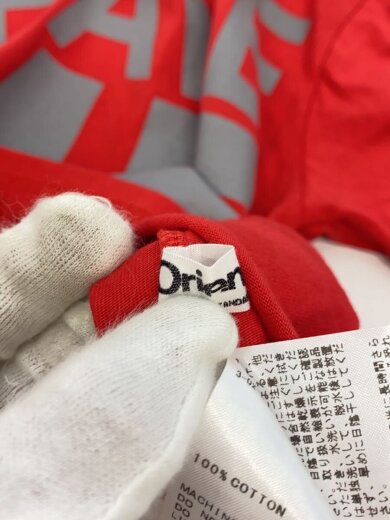 商品画像：ビッグロゴプリント TEE/Tシャツ/S/コットン/RED// 3