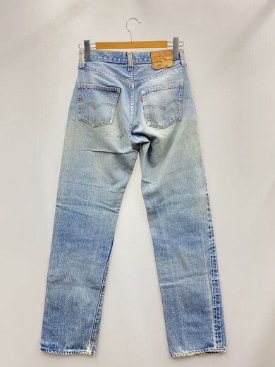 商品画像：70s/VT/501/66後期/実寸W28/デニム/インディゴ/リペア有/ボタン裏6// 2